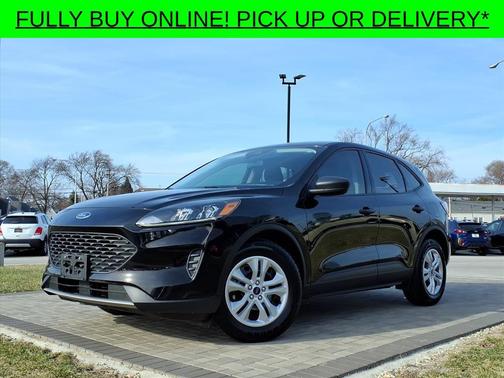 Agate Black Metallic 2022 Ford Escape S