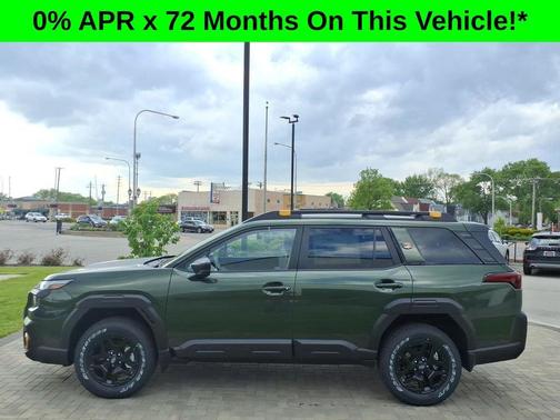 Deep Emerald Green Pearl 2026 Subaru Outback Wilderness