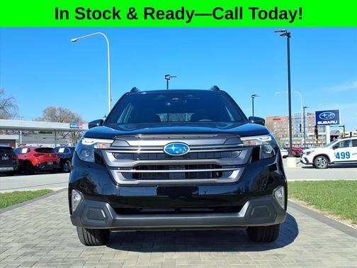 dark metallic aluminum alloy 2026 Subaru Forester Hybrid Premium