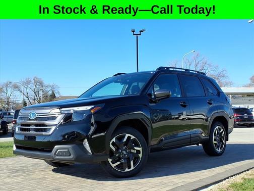 dark metallic aluminum alloy 2026 Subaru Forester Hybrid Premium