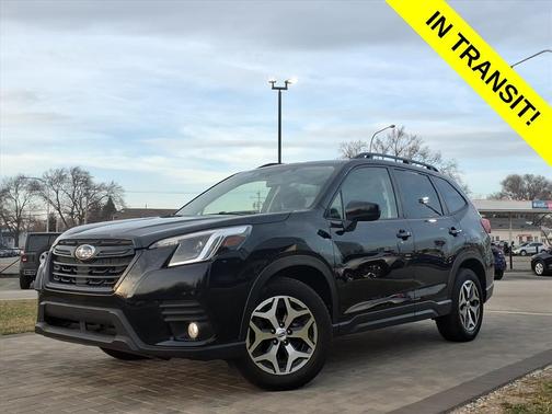 Crystal Black Silica 2022 Subaru Forester Premium