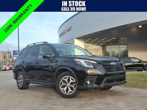 Crystal Black Silica 2022 Subaru Forester Premium