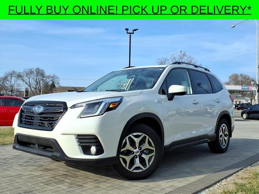 Crystal White Pearl 2023 Subaru Forester Premium