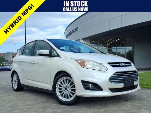White Platinum Metallic Tri-Coat 2013 Ford C-Max Hybrid SEL