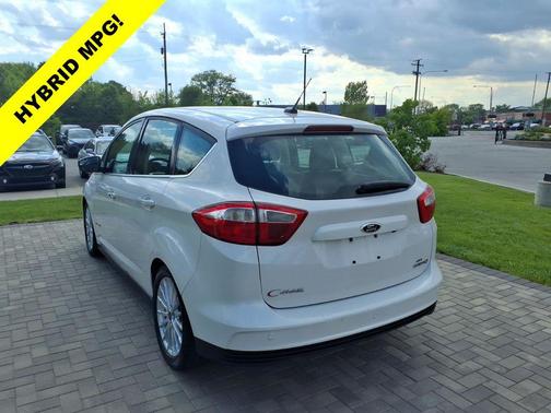 White Platinum Metallic Tri-Coat 2013 Ford C-Max Hybrid SEL