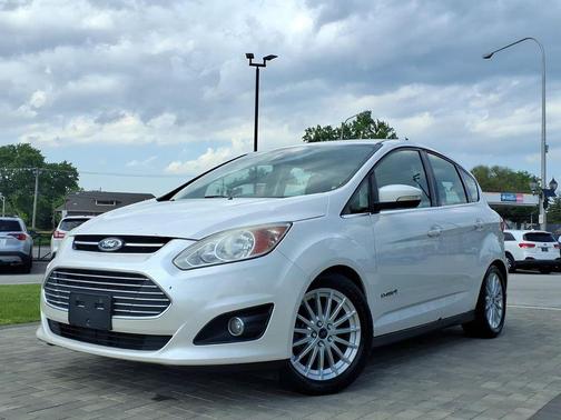 White Platinum Metallic Tri-Coat 2013 Ford C-Max Hybrid SEL