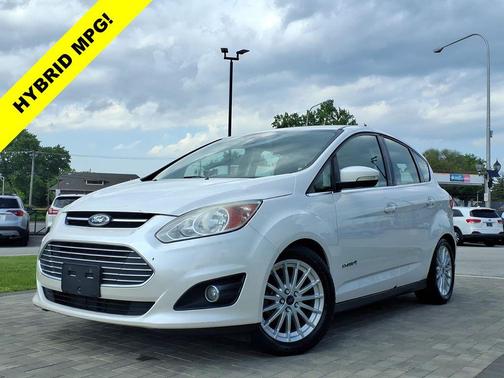 White Platinum Metallic Tri-Coat 2013 Ford C-Max Hybrid SEL