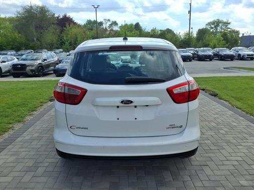 White Platinum Metallic Tri-Coat 2013 Ford C-Max Hybrid SEL