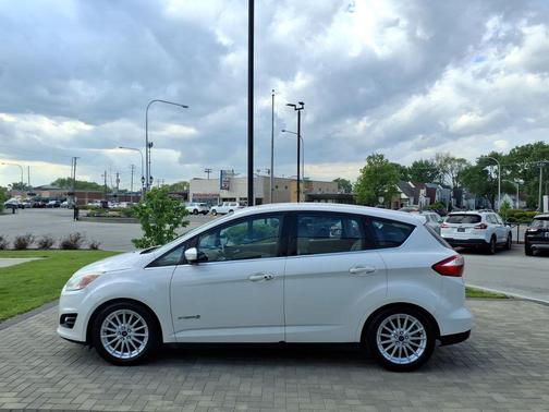 White Platinum Metallic Tri-Coat 2013 Ford C-Max Hybrid SEL