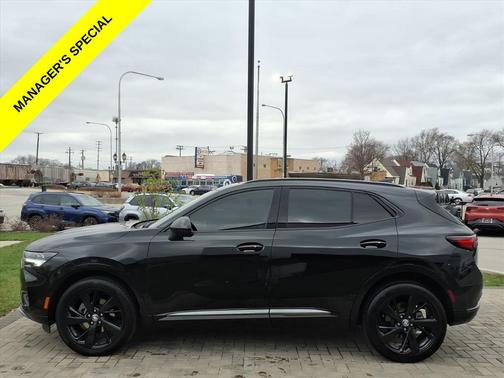Ebony Twilight Metallic 2023 Buick Envision Essence AWD