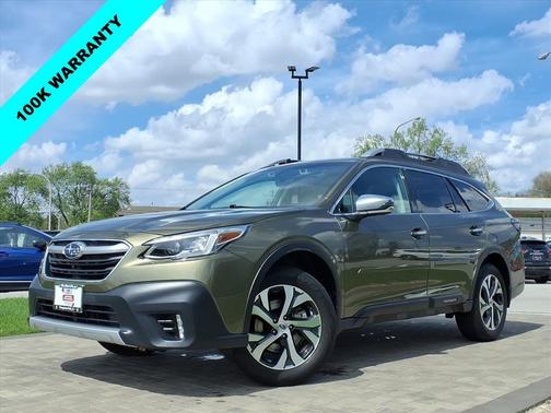 Green Metallic 2022 Subaru Outback Touring