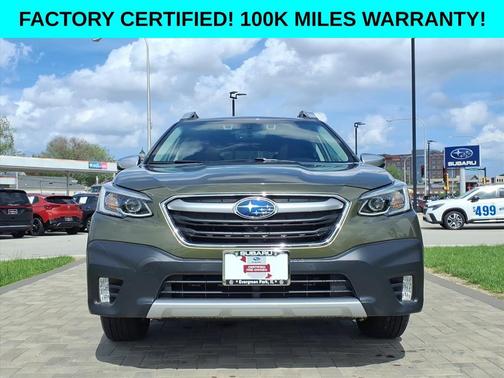Green Metallic 2022 Subaru Outback Touring