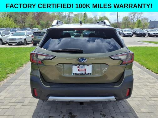 Green Metallic 2022 Subaru Outback Touring