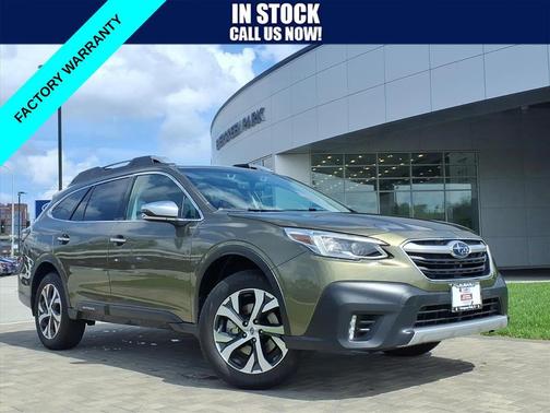 Green Metallic 2022 Subaru Outback Touring