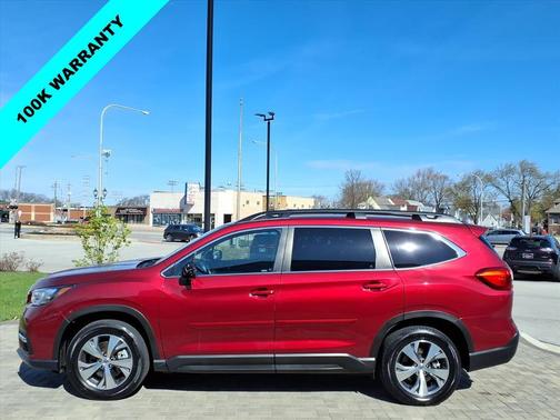 Crimson Red Pearl 2022 Subaru Ascent Premium 8-Passenger
