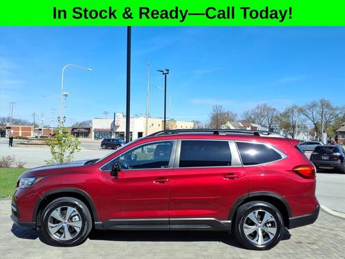 Crimson Red Pearl 2022 Subaru Ascent Premium 8-Passenger