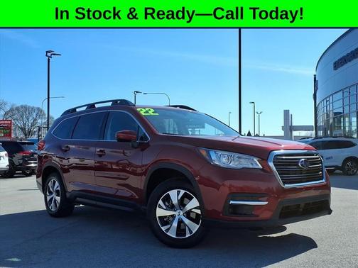Crimson Red Pearl 2022 Subaru Ascent Premium 8-Passenger