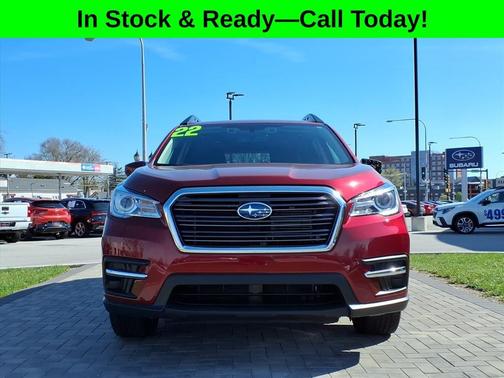 Crimson Red Pearl 2022 Subaru Ascent Premium 8-Passenger