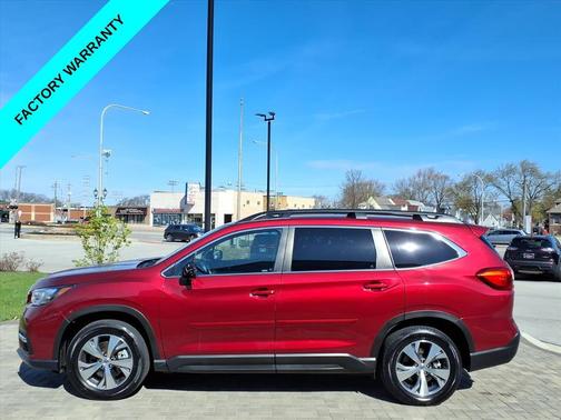 Crimson Red Pearl 2022 Subaru Ascent Premium 8-Passenger