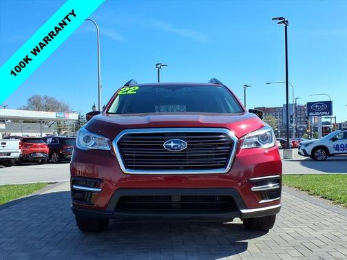 Crimson Red Pearl 2022 Subaru Ascent Premium 8-Passenger
