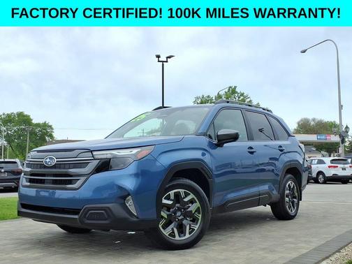Horizon Blue Pearl 2025 Subaru Forester Premium