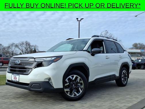 Crystal White Pearl 2026 Subaru Forester Premium