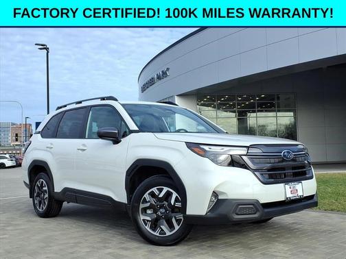 Crystal White Pearl 2026 Subaru Forester Premium
