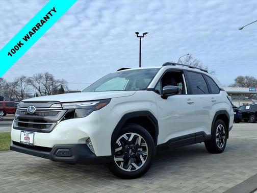 Crystal White Pearl 2026 Subaru Forester Premium