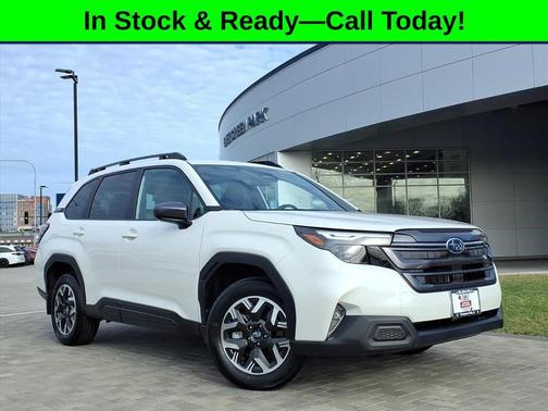 Crystal White Pearl 2026 Subaru Forester Premium