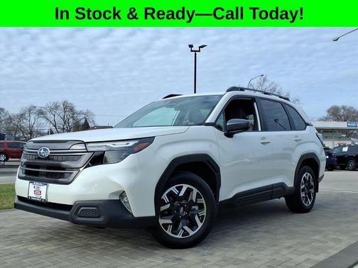 Crystal White Pearl 2026 Subaru Forester Premium