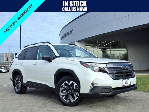 Crystal White Pearl 2026 Subaru Forester Premium