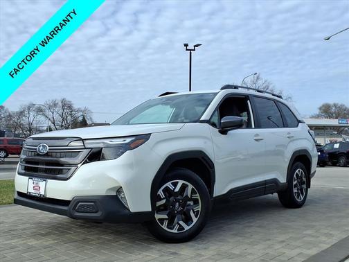 Crystal White Pearl 2026 Subaru Forester Premium