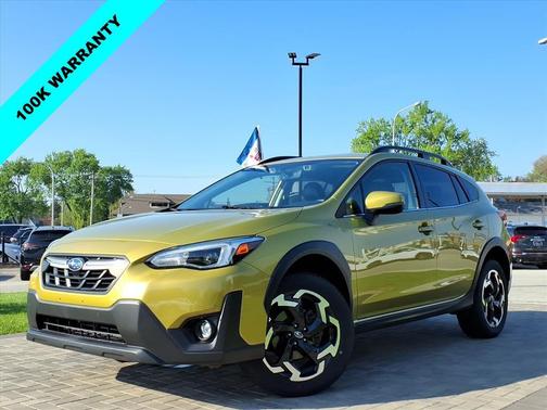 Plasma Yellow Pearl 2023 Subaru Crosstrek Limited