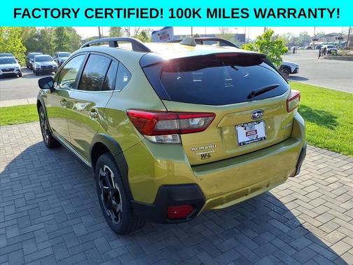 Plasma Yellow Pearl 2023 Subaru Crosstrek Limited