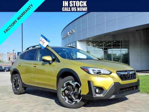Plasma Yellow Pearl 2023 Subaru Crosstrek Limited