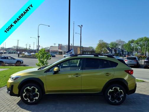 Plasma Yellow Pearl 2023 Subaru Crosstrek Limited