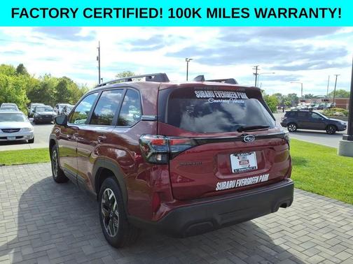 Crimson Red Pearl 2026 Subaru Forester Premium
