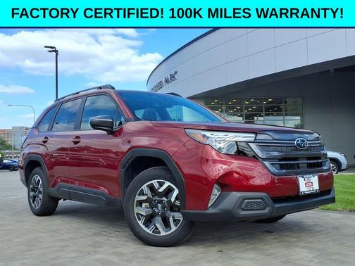 Crimson Red Pearl 2026 Subaru Forester Premium