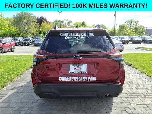 Crimson Red Pearl 2026 Subaru Forester Premium