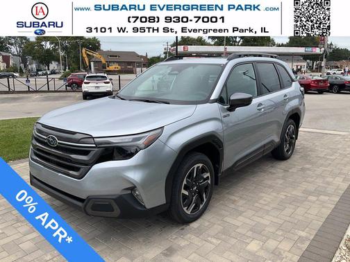 dark metallic aluminum alloy 2026 Subaru Forester Hybrid Limited