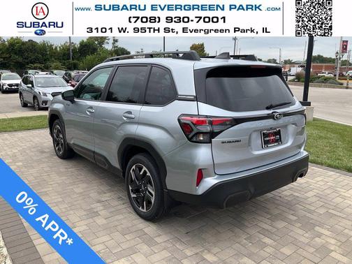 dark metallic aluminum alloy 2026 Subaru Forester Hybrid Limited