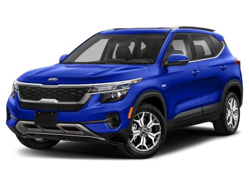 Neptune Blue 2021 Kia Seltos EX