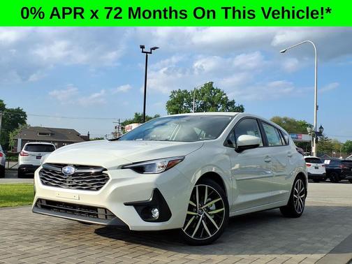 Crystal White Pearl 2026 Subaru Impreza Sport