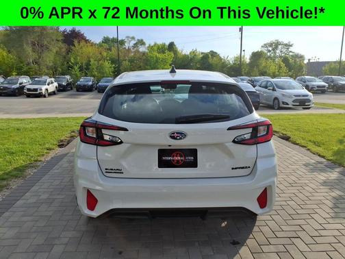 Crystal White Pearl 2026 Subaru Impreza Sport