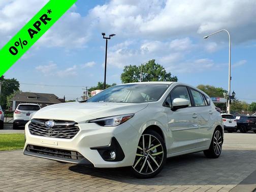 Crystal White Pearl 2026 Subaru Impreza Sport