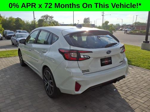 Crystal White Pearl 2026 Subaru Impreza Sport