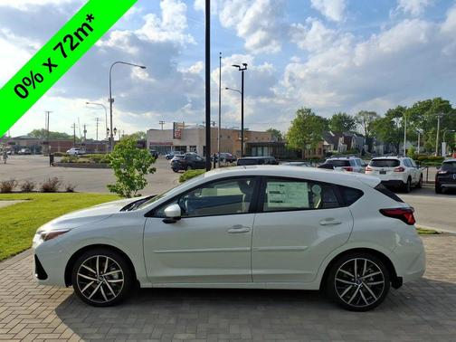 Crystal White Pearl 2026 Subaru Impreza Sport