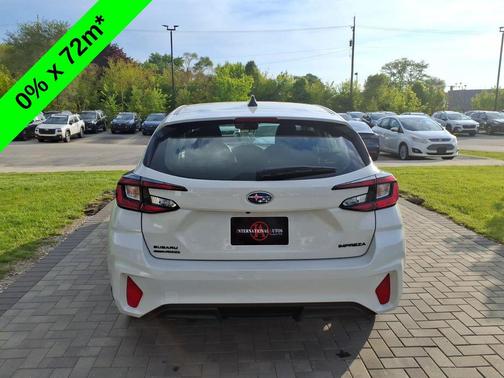 Crystal White Pearl 2026 Subaru Impreza Sport