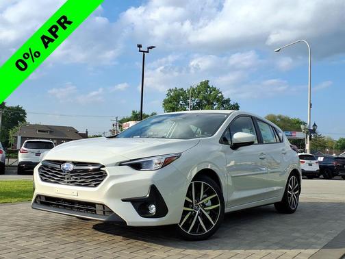 Crystal White Pearl 2026 Subaru Impreza Sport
