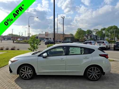 Crystal White Pearl 2026 Subaru Impreza Sport